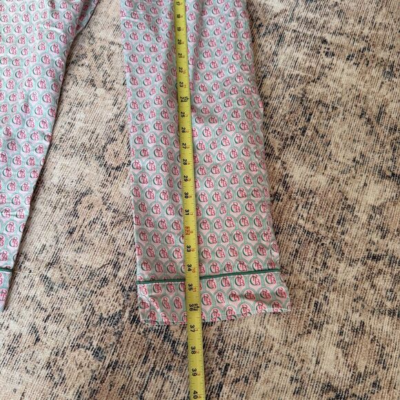 Colony Hotel x Petite Plume Women's Exclusive Print Pajama Set Sz S 100% Cotton - Picture 13 of 15